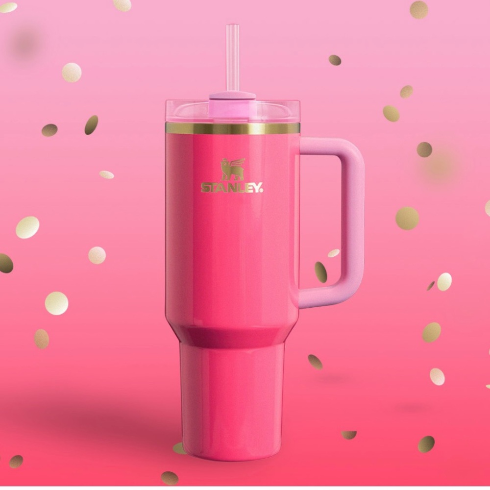 New! Pink Parade Limited Edition! Stanley 40 oz. Quencher H2.0 FlowState Tumbler